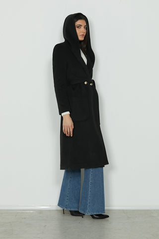 Cappotto HARPER Lungo C/Ts+Cappuccio Panno