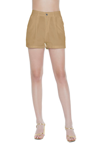 Shorts SEVER vita alta con pinces più ts francesi più filetto