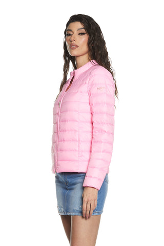 Giubbino RIMO manica lunga con zip più tasche più sacchetto piumino superlight