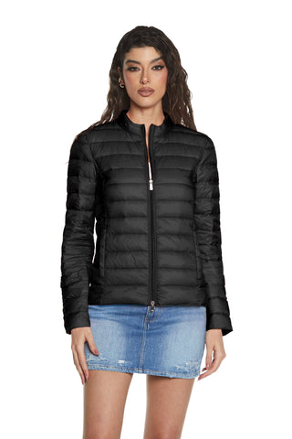 Giubbino RIMO manica lunga con zip più tasche più sacchetto piumino superlight