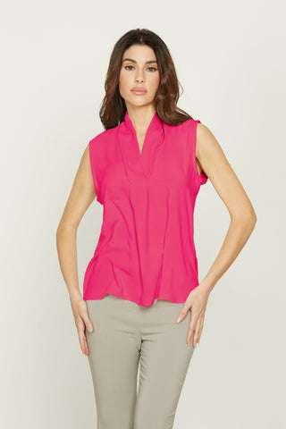 Blusa TULIPAN s/m con collo sciallato
