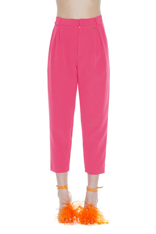 Panta SETMU vita alta con pinces più passanti più tasche