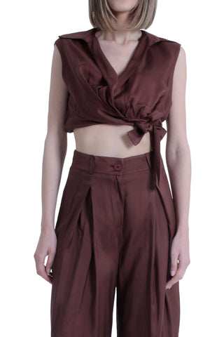 Blusa ARKIN con cintura