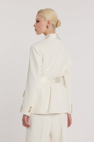 Giacca PREZIOSI maniche lunghe con cintura