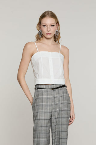 Camicia CORVINA corta manica 3/4 con patte più papillon