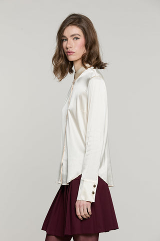 Camicia TILDEX_A manica lunga con polsi alti raso