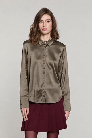 Camicia TILDEX_A manica lunga con polsi alti raso