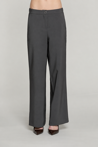 Pantalone CASTELLA vita alta con elastico più tasche francesi tecnico