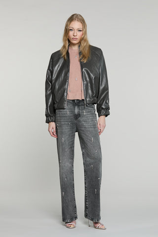 Panta GISELLE_GREY v.media 5 ts loose fit con castoni più pietre più perle denim