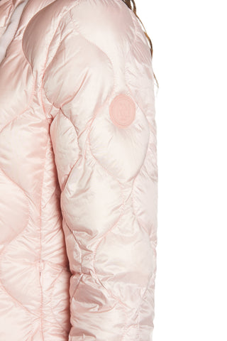 Giubbino BLAW manica lunga con zip laterale più trapunta onda più tasche piumino superlight