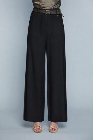 Pantalone PREZIOSA Vita Alta con Cintura più Ts Francesi più Filetto Palazzo