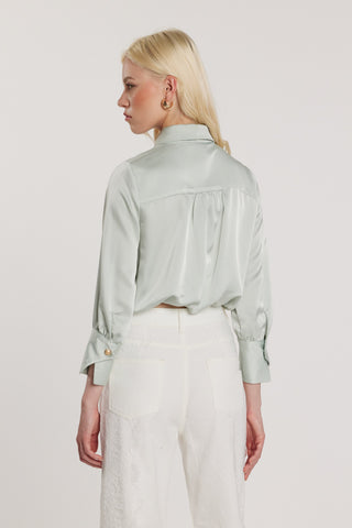 Camicia CAMPBEL corta maniche lunghe con polsi a punta più tasche più fusciacca più elastico sul fondo