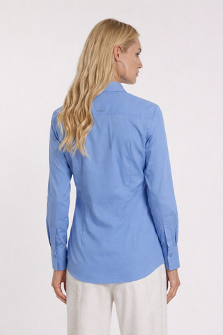 Camicia YOH_A maniche lunghe con pietre al collo