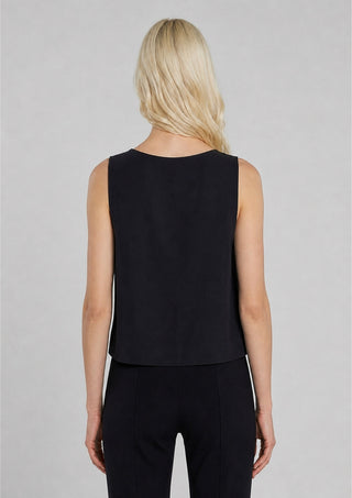 Blusa NINFA senza maniche lino