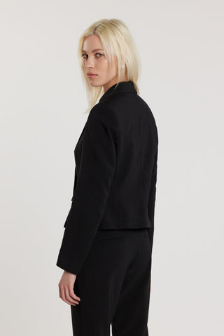 Giacca ATTIDU corta maniche lunghe doppio petto più patte