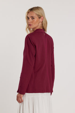 Giacca BOVA maniche lunghe con un bottone e patte