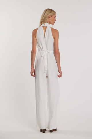 Tuta TIMI lunga smanicata scollo incrocio con cintura più passanti