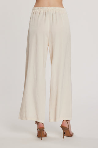 Pantalone PATRICE vita alta con fintone più elastico più tasche francesi più pinces