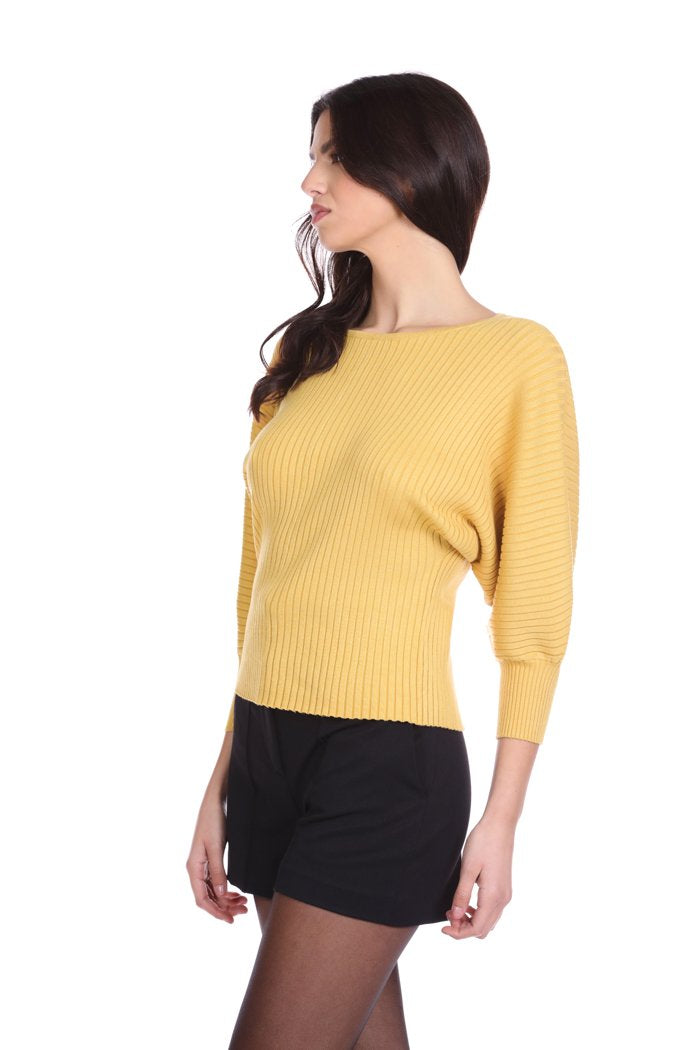 Maglia GERRYD manica lunga pipistrello a costine
