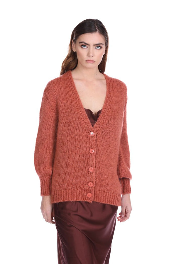 Cardigan KERSHY manica lunga palloncino