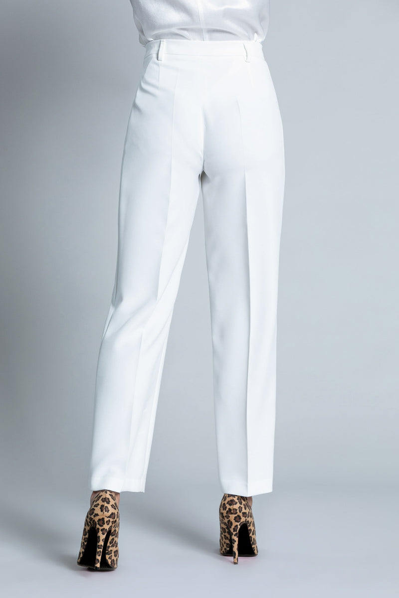 Pantalone GREMLI vita alta palazzo con pinces