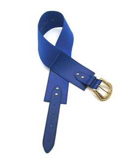Cintura MITCH con elastico più cinturino più fibbia oro