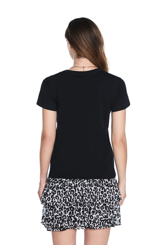 T-Shirt OTRIX mezza manica con applicazione collana più pendenti