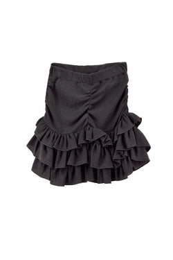Gonna TRATAA Corta per bambina Balze più Arricci Lurex