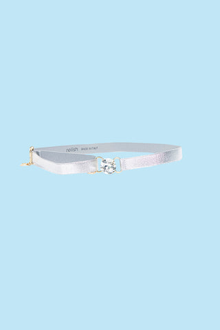 Cintura ULISSE con elastico più cabochon laminata
